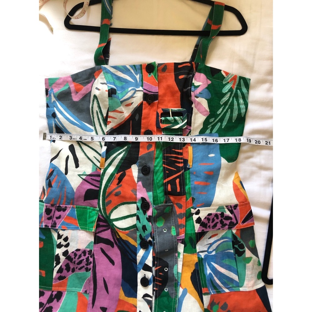 Parker Weslyn Sleeveless Button Cargo Pocket Dress - Picture 7 of 10